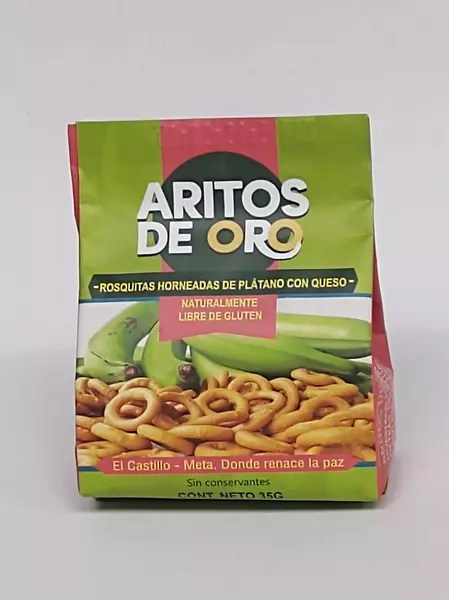 Aritos De Plátano Con Queso