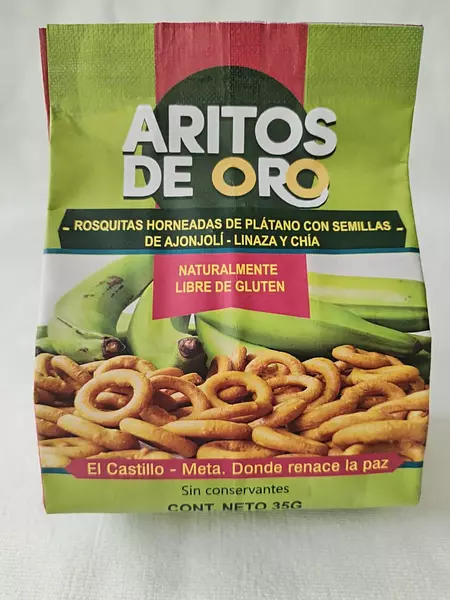 Rosquitas De Plátano Con Semillas